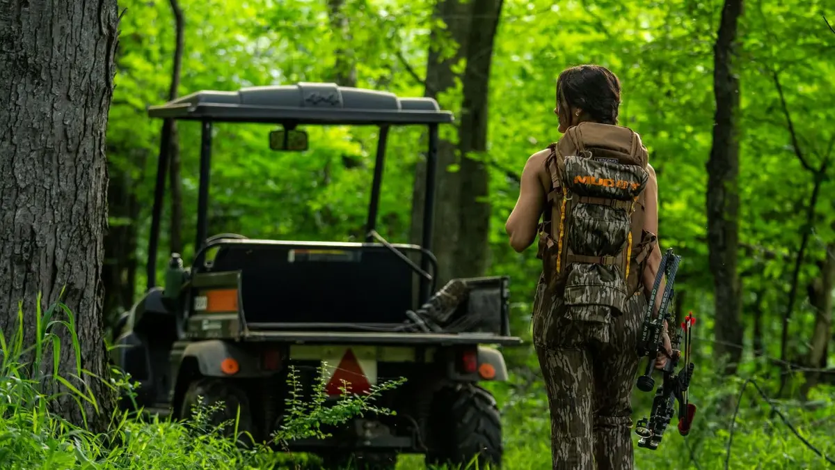 TENZING 1500 Whitetail Day Pack, Olive Green | Hunting Backpack with 4 Compartments & 10 Pockets - view 8