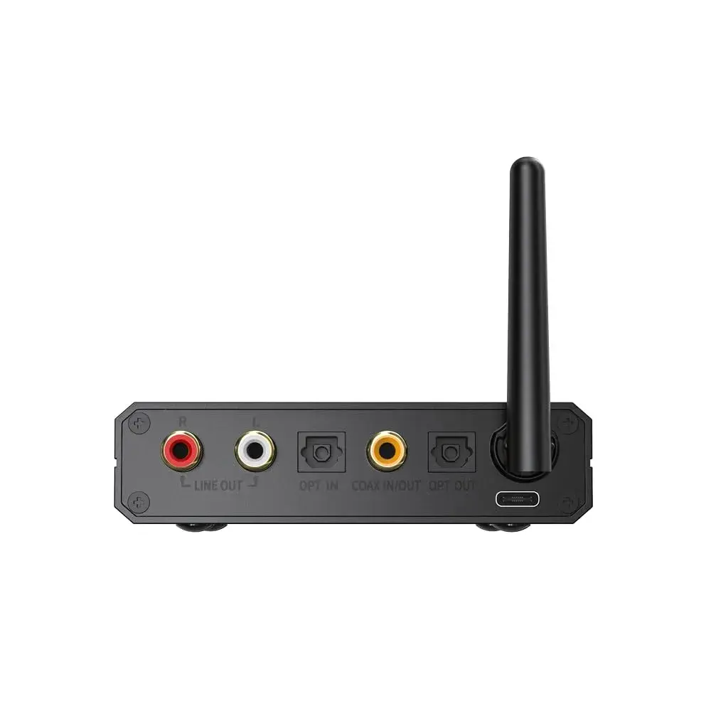 FiiO BR13 HiFi Bluetooth 5.1 Receiver with USB DAC, LDAC/aptX Low Latency, OLED Display & RCA Optical Coaxial Output | Upgrade Your Old Stereo System - view 2