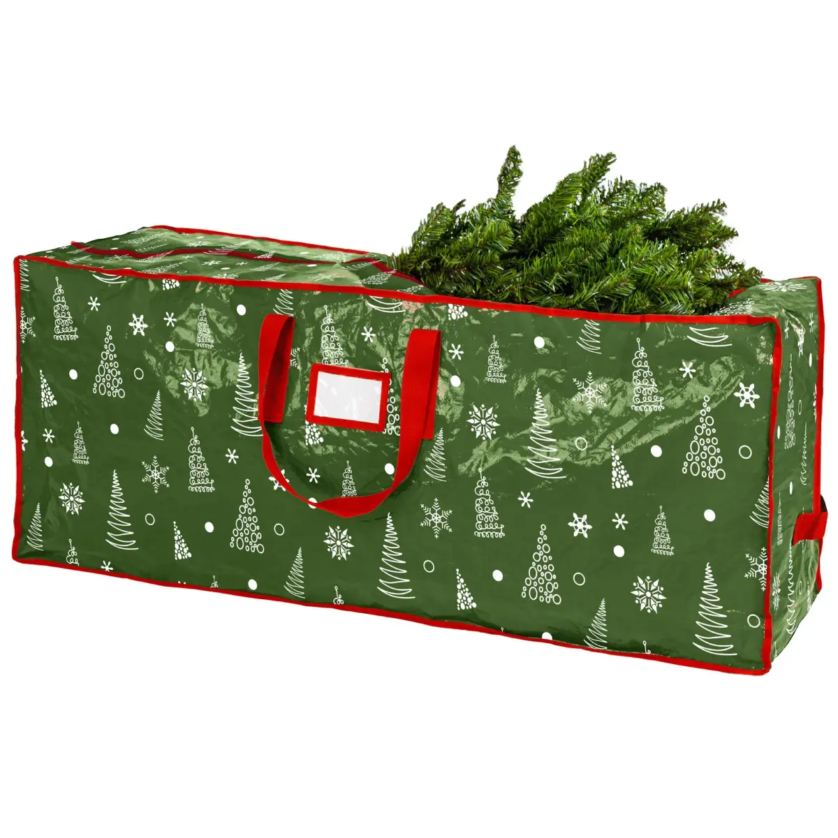 Handy Laundry Christmas Tree Storage Bag for 9 Foot Trees | Heavy Duty Waterproof Material with Handles - main product image