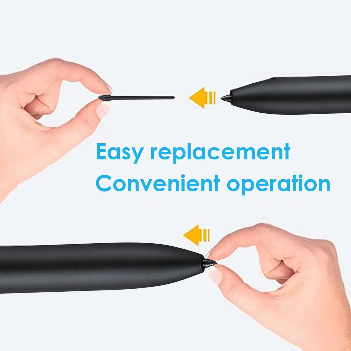 CaoXiong Titanium Alloy S Pen Nibs for Samsung Galaxy Tab S6 Lite Stylus Pen Tips with Tweezer (5 Pcs) - view 7