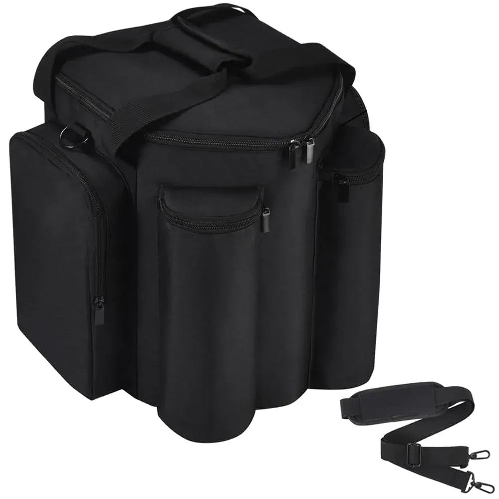 Seracle Carrying Case for Bose S1 Pro+ / S1 Pro Speaker & Microphone, Black | Padded Oxford Fabric with Shoulder Strap - main product image