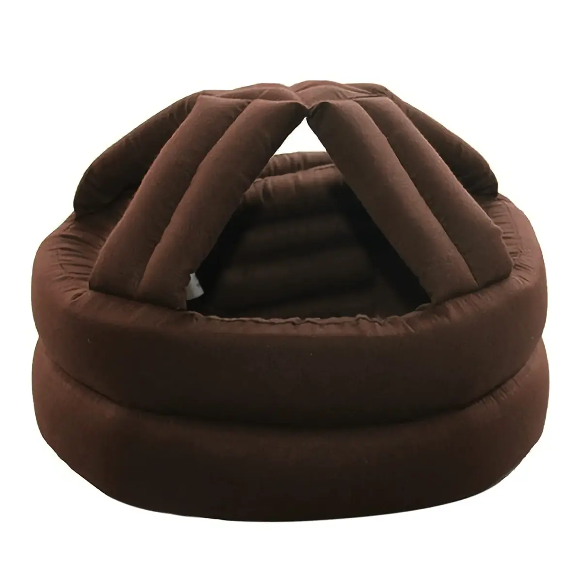 PENINSULA LOVE Elderly Protective Hat Thick Soft Helmet for Seniors - Adjustable Safety Bump Cap (Coffee) - view 6