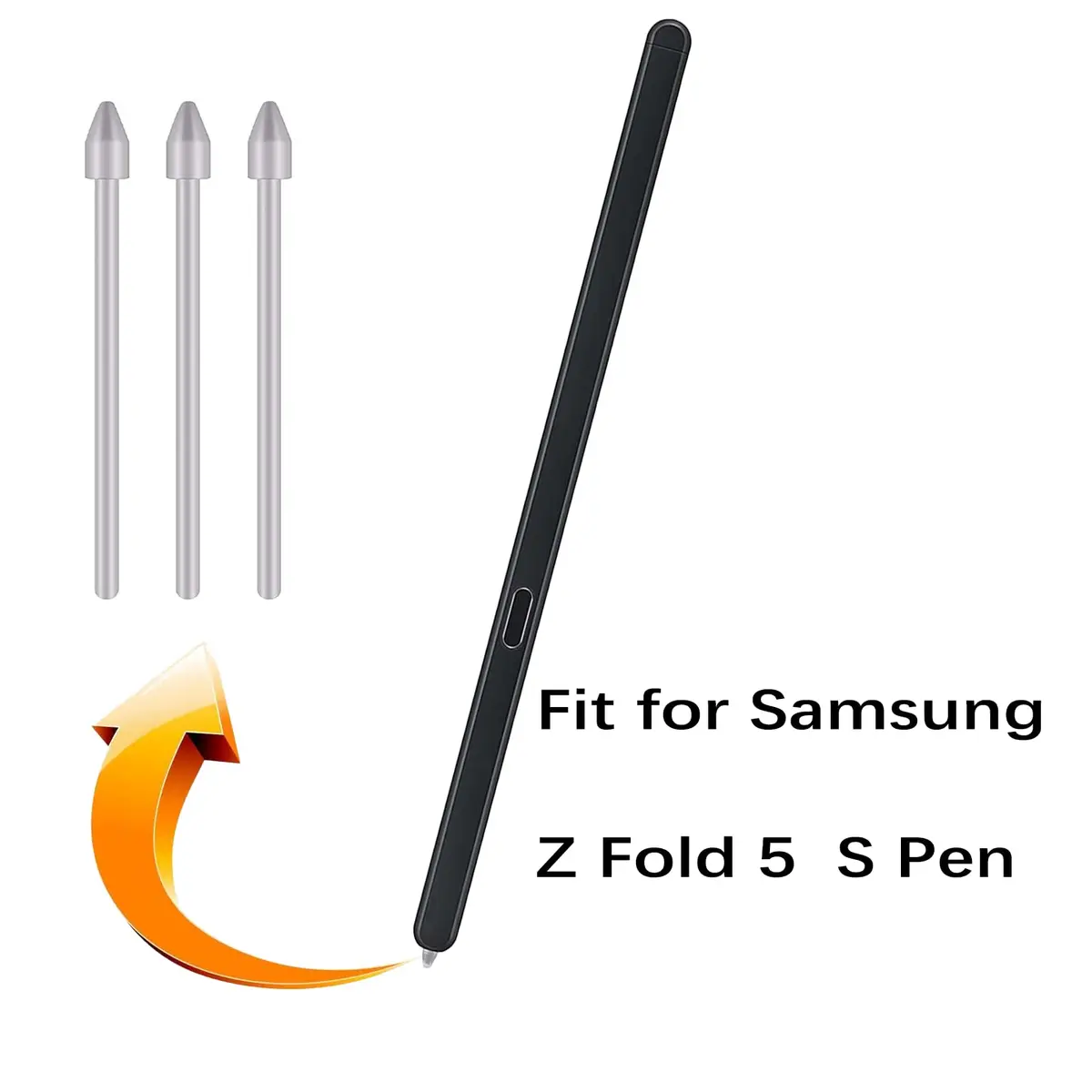 Peixiong Galaxy Z Fold 6/5 S Pen Nibs & Tips Replacement for Samsung ZFold 6-3 Pack | Smooth Digital Writing - view 2