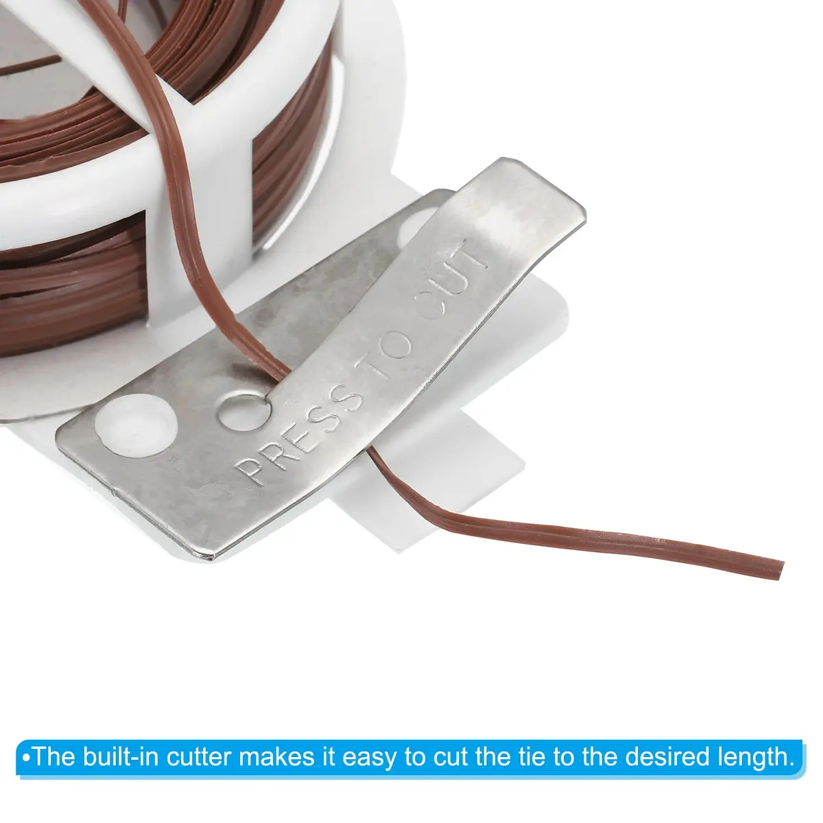 PATIKIL Garden Twist Ties 20M | Reusable with Cutter for Plants & Cable Organization (70-120 chars) - view 4