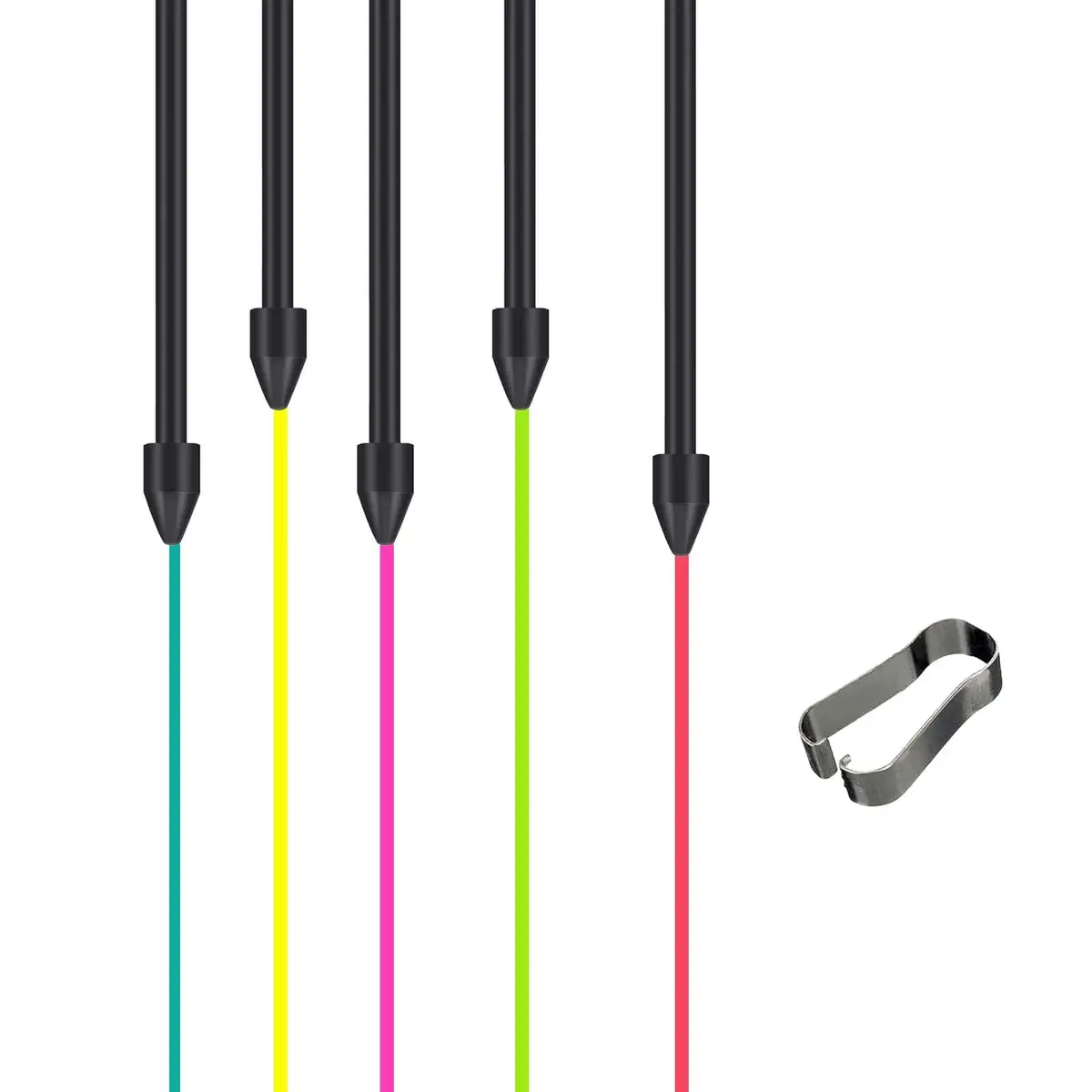 Alovexiong Samsung Galaxy Tab S7 FE S Pen Tips - 5 Pack with Tweezer (Black) | Precise, Durable & Long-Lasting - main product image