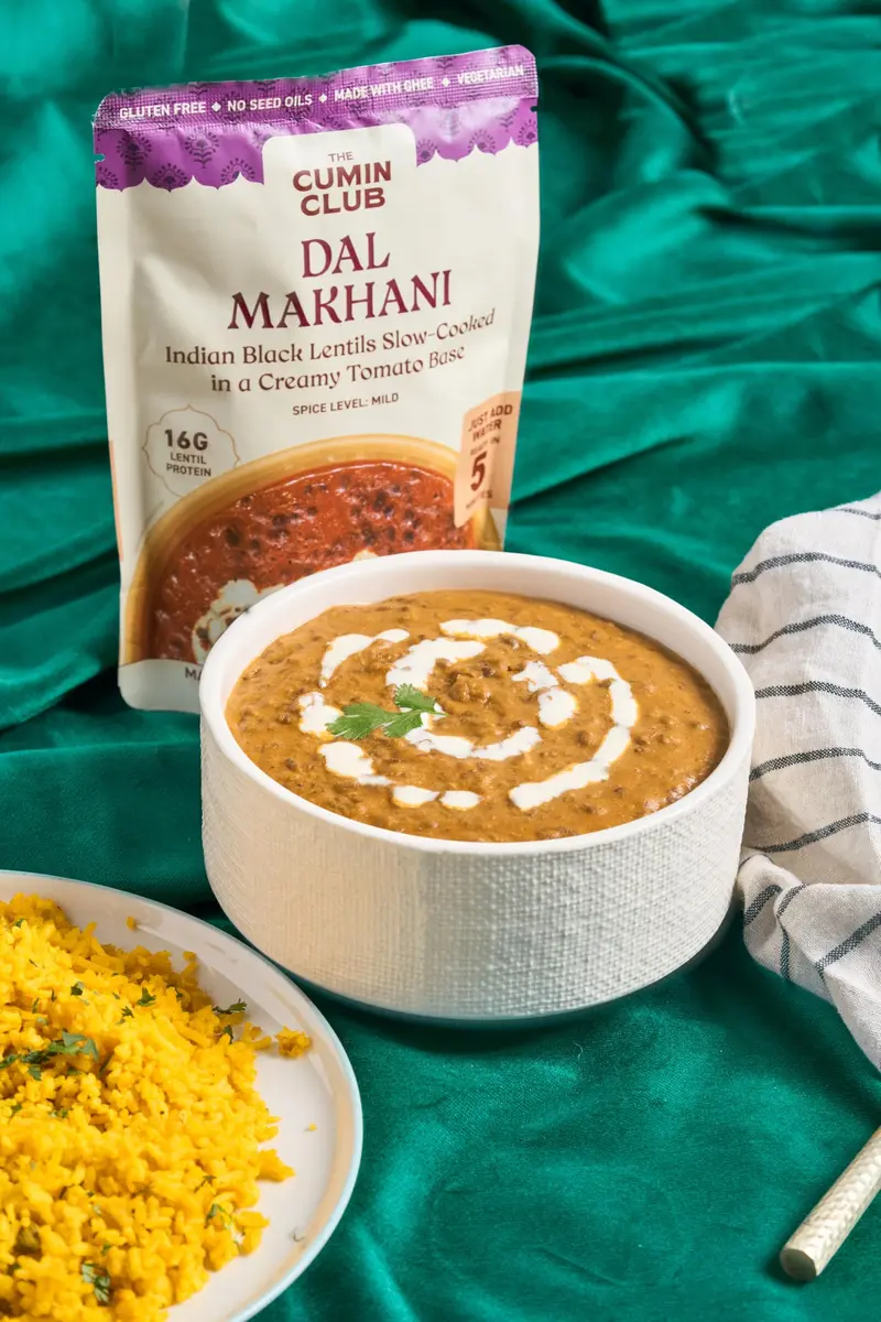 the cumin club Dal Makhani (Black Lentils) | Authentic Indian Ready-to-Eat Meal (Pack of 5) - view 3