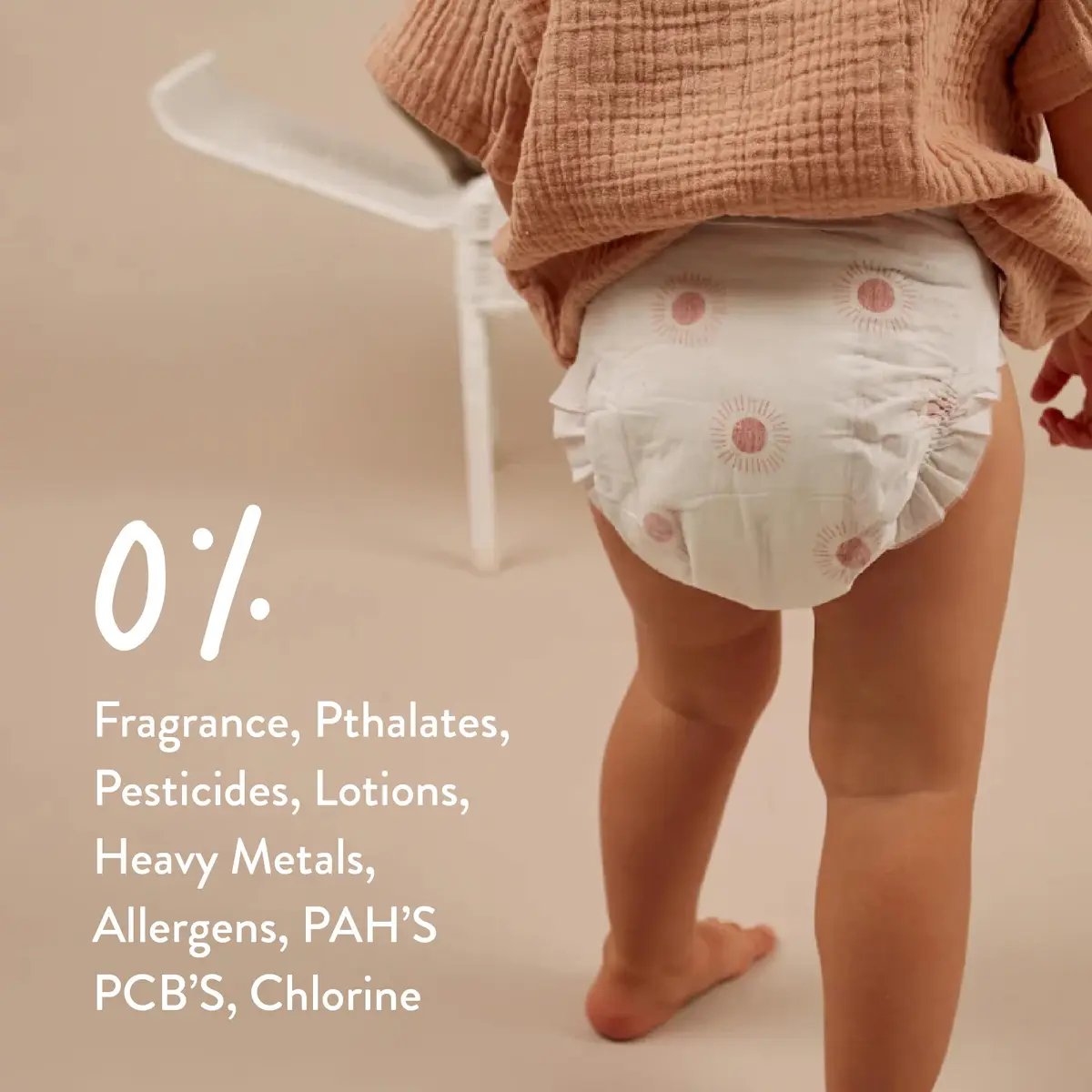 JOONYA Baby Diapers Size 3 M | Ultra Slim, 12-Hour Absorbency, Non-Toxic, Eco-Friendly, Made in Denmark - view 4