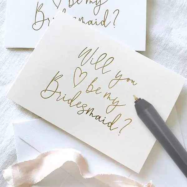 Find Scrapblooms Foil Quill Pen Starter Kit with 4 Size Metal Tips &1pc Heat Activated Foil Rolls | Art & Craft Tool for Scrapbooking & Card Making - view 8
