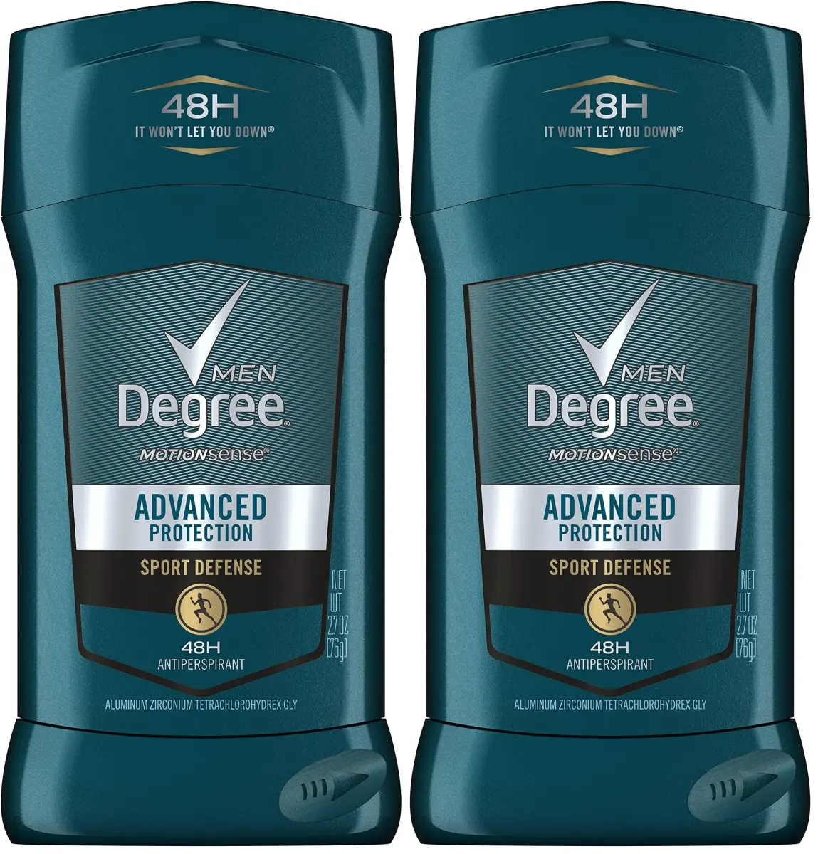 Degree Sport Defense Advanced Protection Antiperspirant Deodorant Stick 5.4 fl oz (156 g) | Motion Activated Protection - main product image
