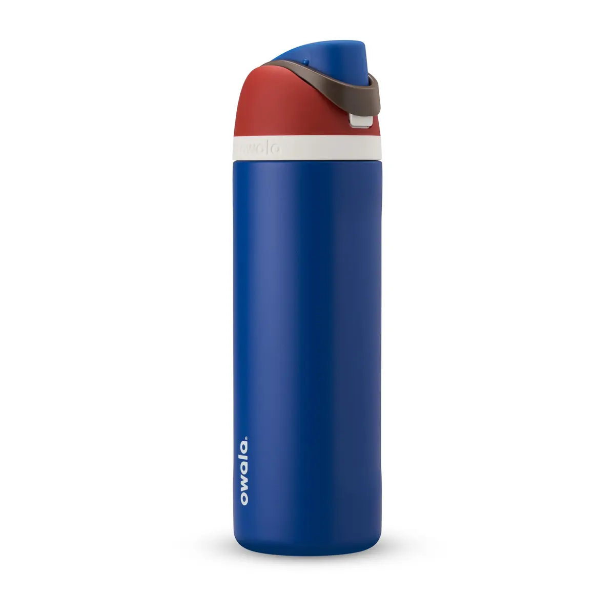 Owala Marvel FreeSip Stainless Steel Water Bottle 24 oz Captain America | Double-Wall Insulated, Leak-Proof, Easy-Clean - main product image