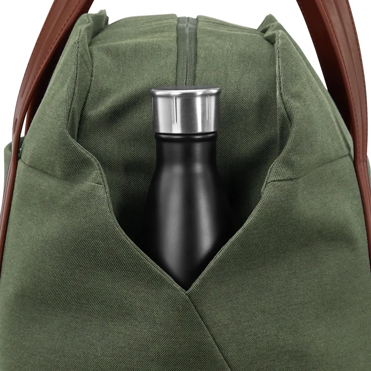 Samsonite Virtuosa Weekender Duffel with Laptop Sleeve | Pine Green, 50L, Polyester, Unisex - view 5