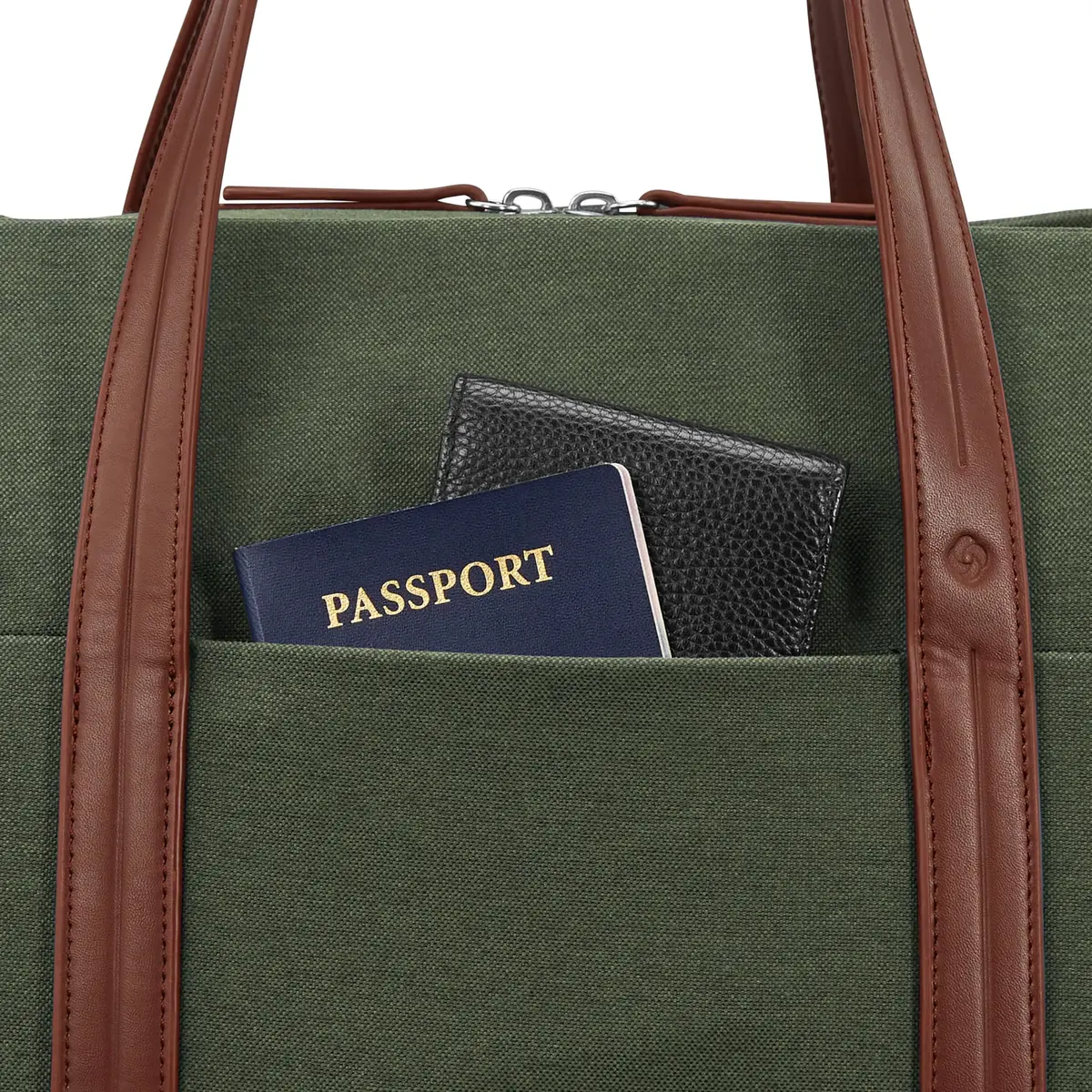 Samsonite Virtuosa Weekender Duffel with Laptop Sleeve | Pine Green, 50L, Polyester, Unisex - view 4