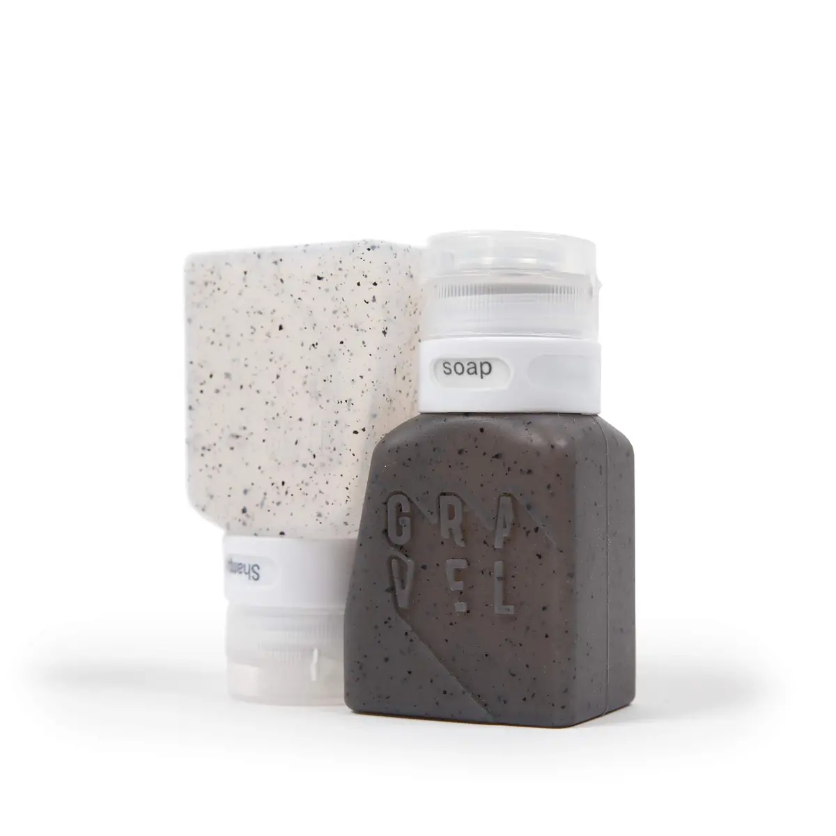 Gravel 3 oz Silicone Travel Bottles | TSA Approved Leakproof Reusable Toiletry Containers - view 6