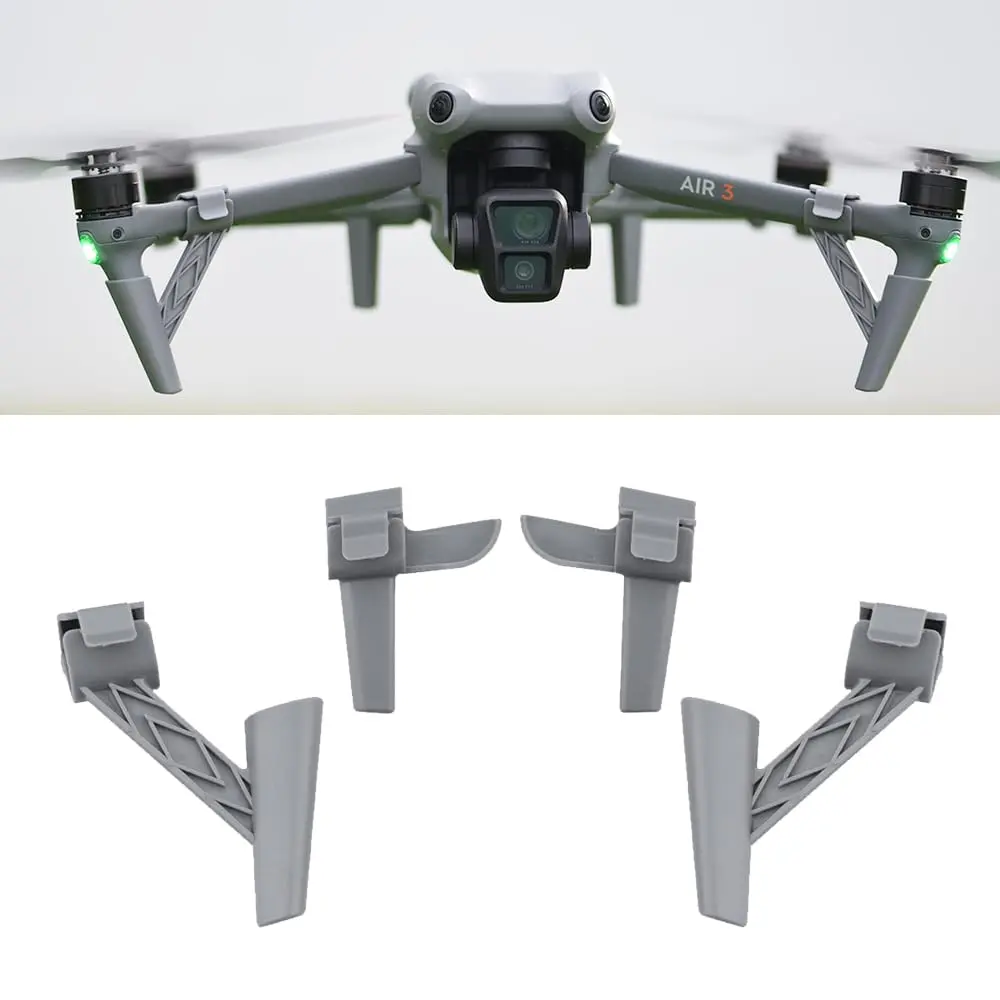 CAPART Extended Legs Landing Gear for DJI Air 3 Drone Accessories | Portable Support Stand - main product image
