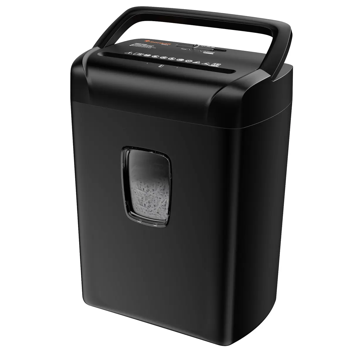Bonsaii 15-Sheet Cross Cut Paper Shredder 6.67 kg (14.7 lb) | P-4 Security Level, 10-Min Run Time, Shreds CDs & Credit Cards - main product image