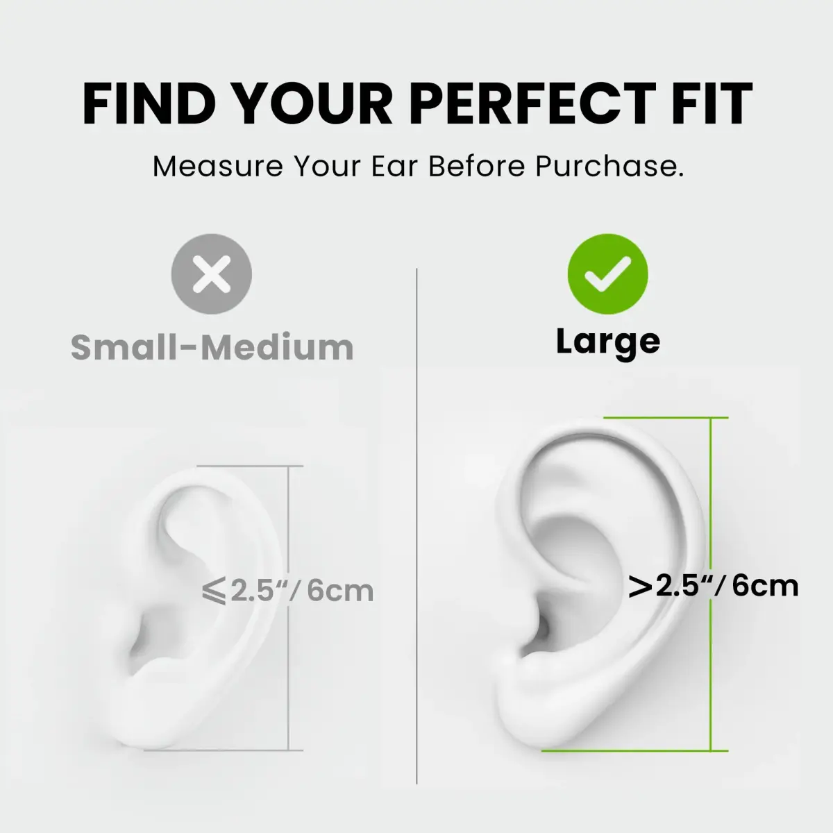Avantree Resolve USB-C Wired Open-Ear Earbuds with Mic & Over-Ear Hook, Large Size (4ft Cable) | Hear Your Surroundings - view 2