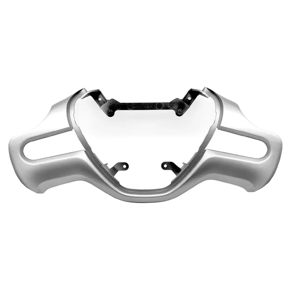 AEETUED Carbon Fiber Style Steering Wheel Trim Cover for Honda Civic 2006-2011 (Silvery) - main product image