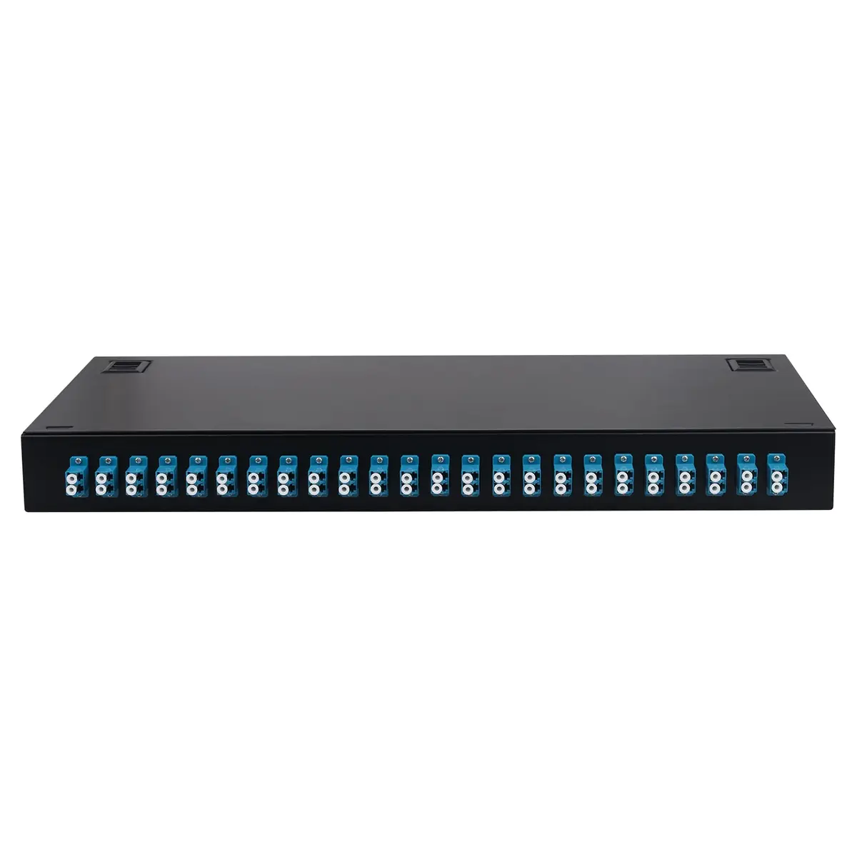 fyboptwu 1-Pack 48 core LC/UPC OS2 Rack Mount Enclosure | 19" Fits, Fiber Optic - view 6