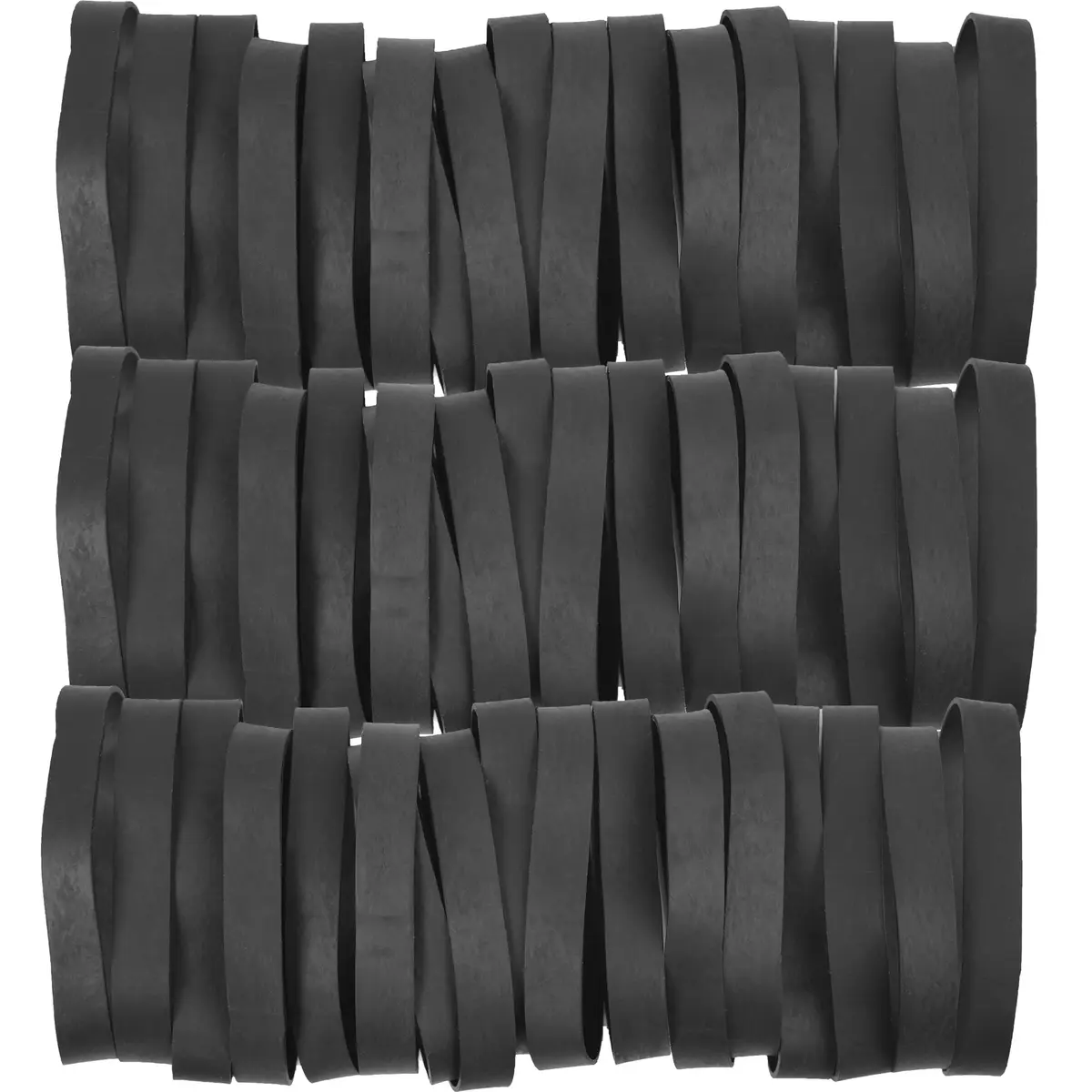 AMUU Size 84 Tactical Rubber Bands Black 50 Pcs | Heavy Duty Elastic Bands for Office Supplies, Files, Crafts - view 6