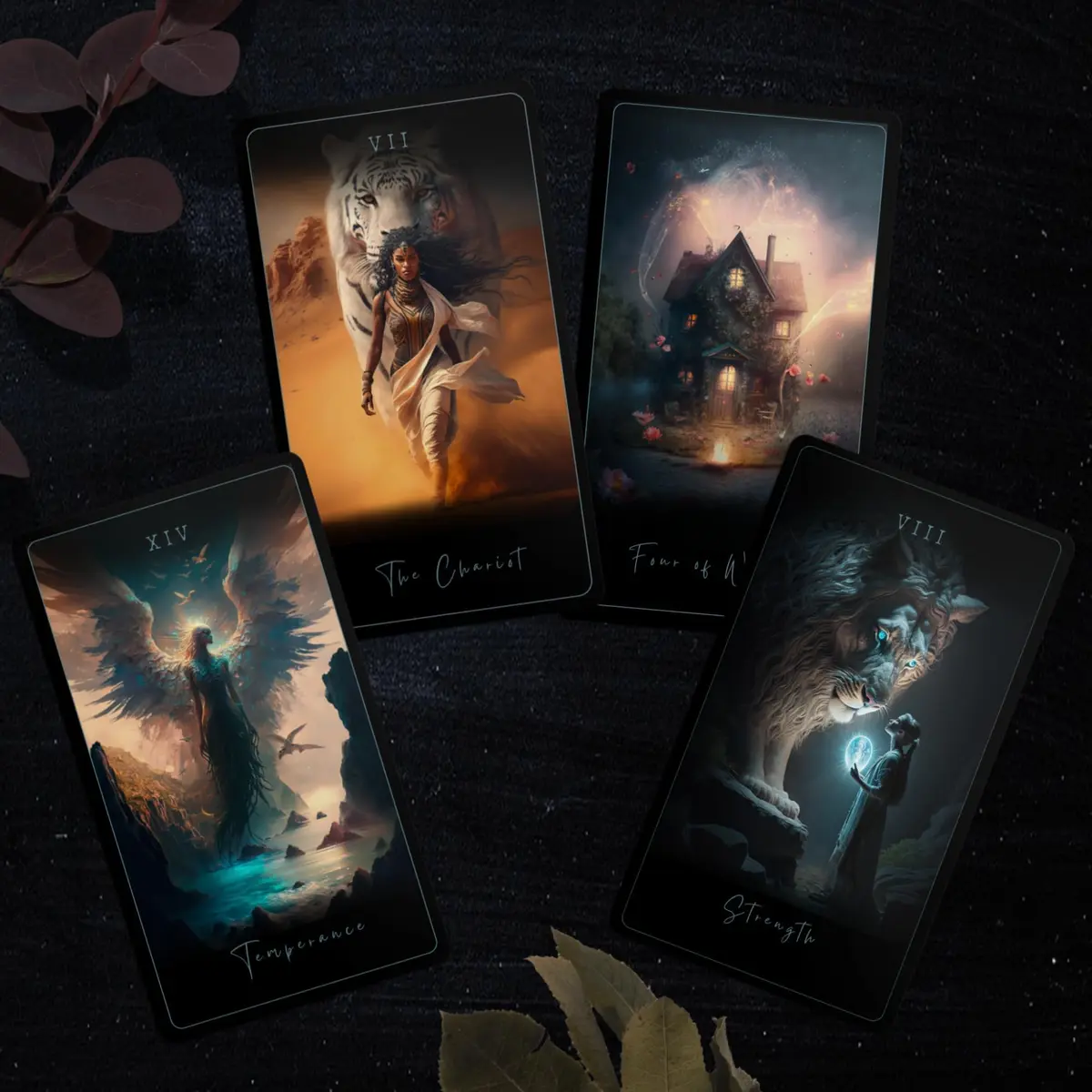 Earth Moon Magick Moon Tarot Cards 78-Card Deck for Beginners | Sacred & Shadow Work - view 3