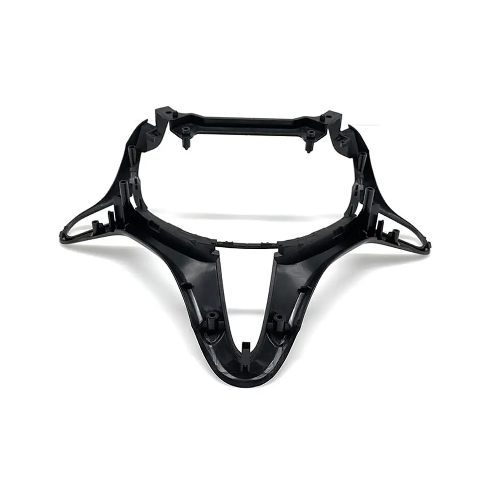 AEETUED Carbon Fiber Style Steering Wheel Trim Cover Frame for Honda Civic 2006-2011 | ABS Interior Moulding Accessories - view 2