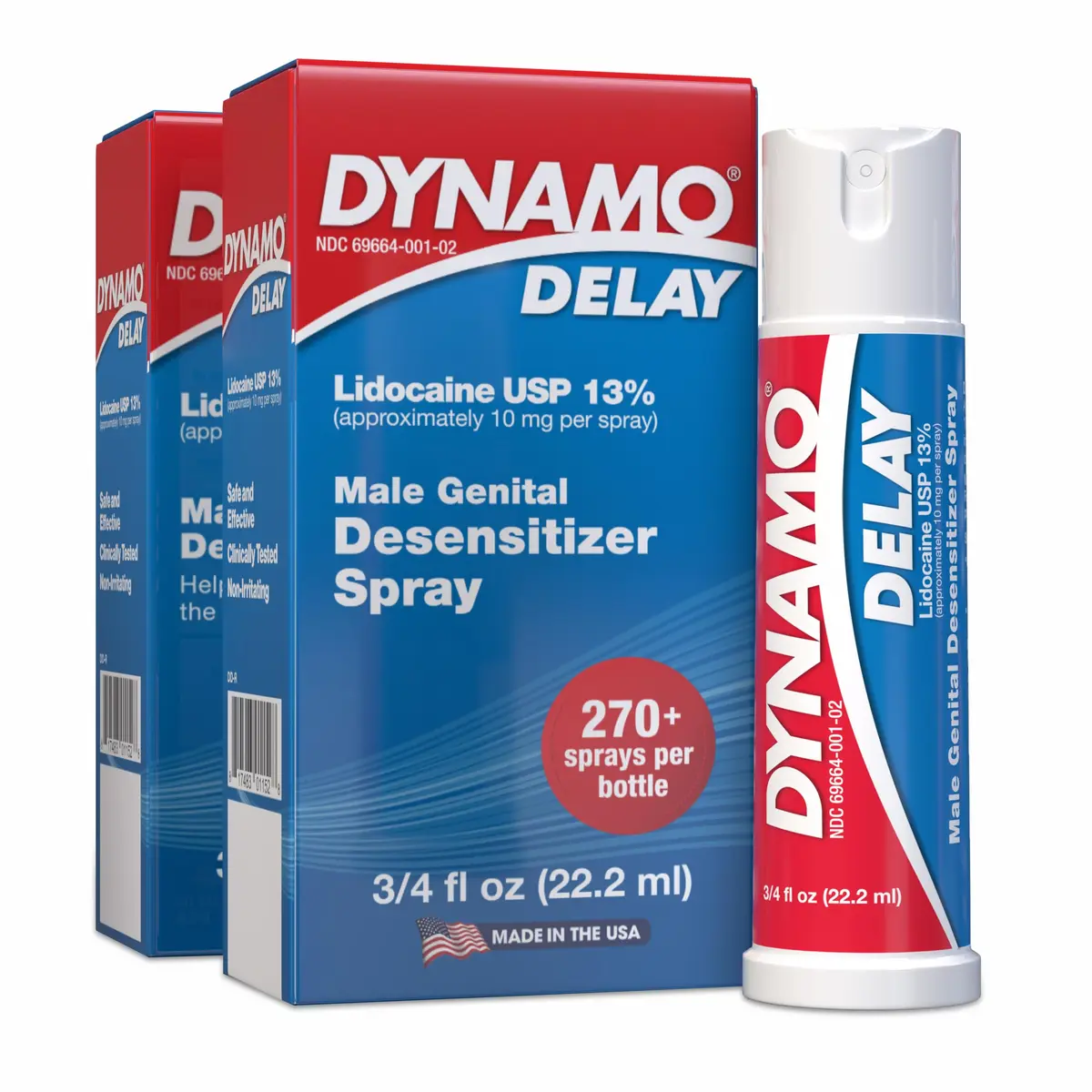 Screaming O Dynamo Delay Desensitizing Spray 2 Pack | Prolong Climax & Control (110 characters) - main product image