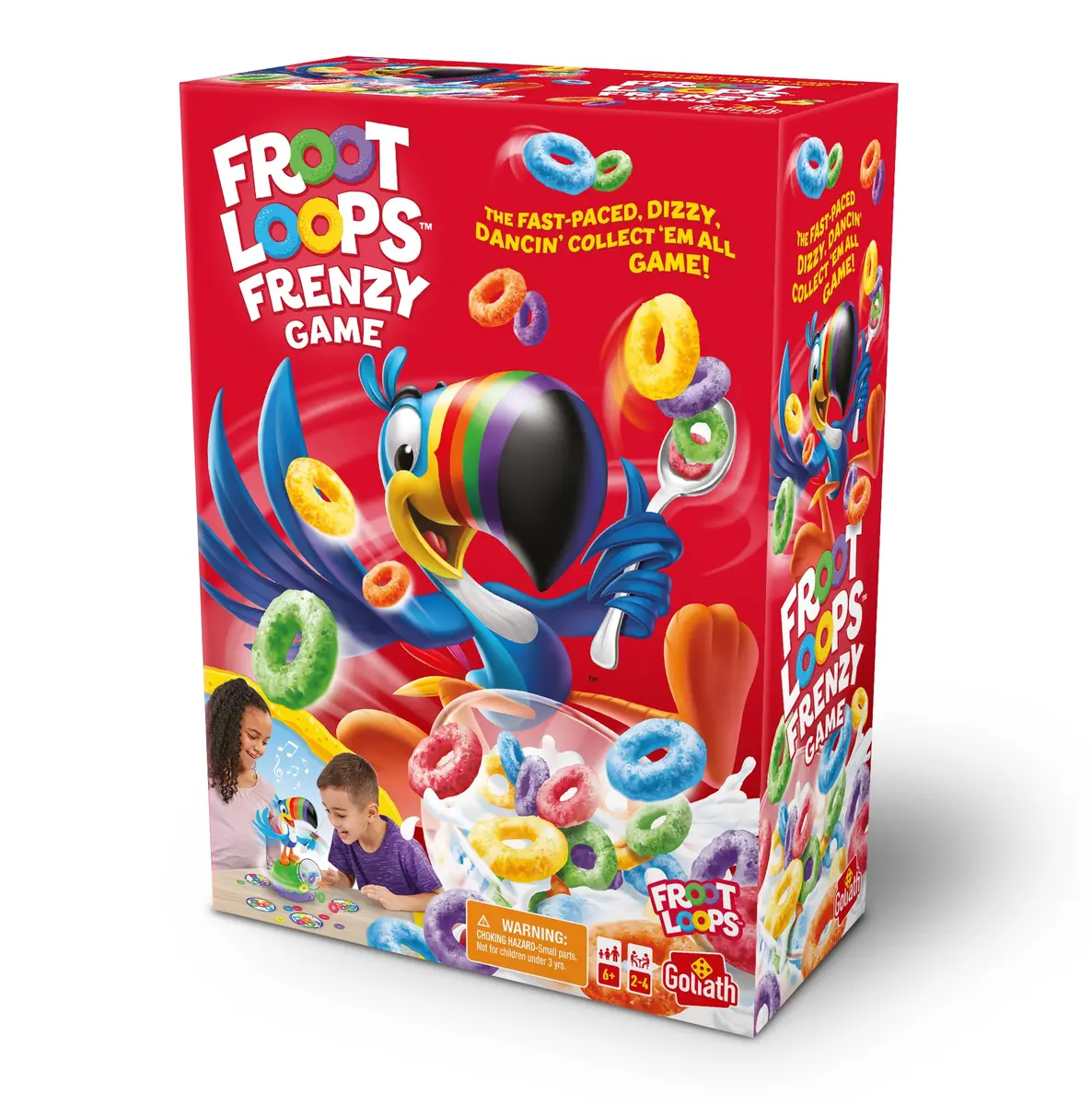 Goliath Froot Loop Frenzy Skill & Action Game | Fast-Paced, Dizzy, Collect 'Em All (70-120c) - view 8