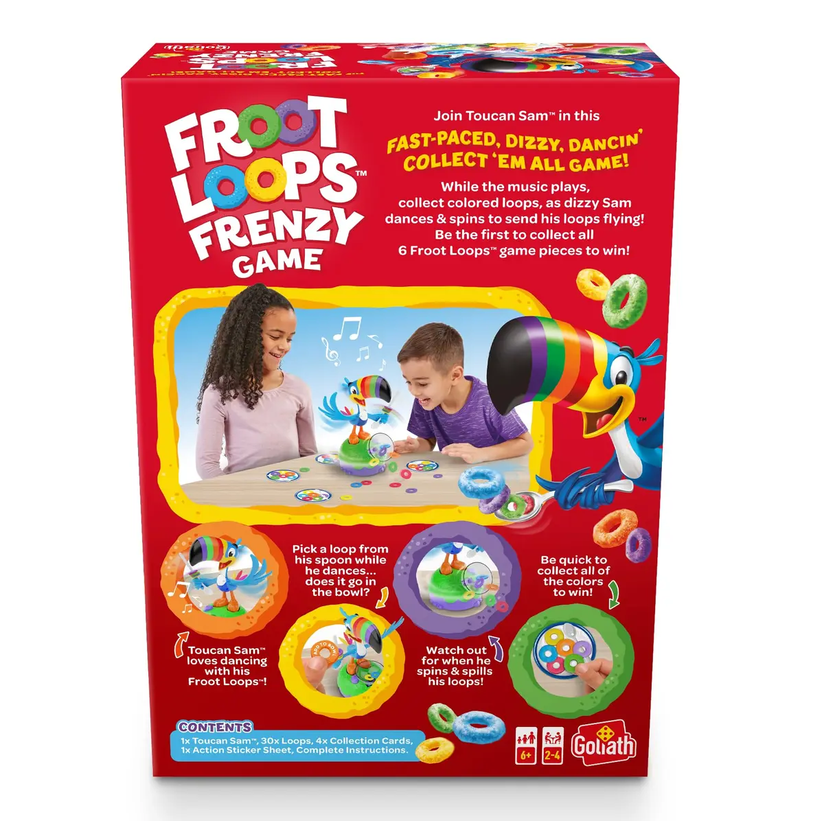 Goliath Froot Loop Frenzy Skill & Action Game | Fast-Paced, Dizzy, Collect 'Em All (70-120c) - view 3