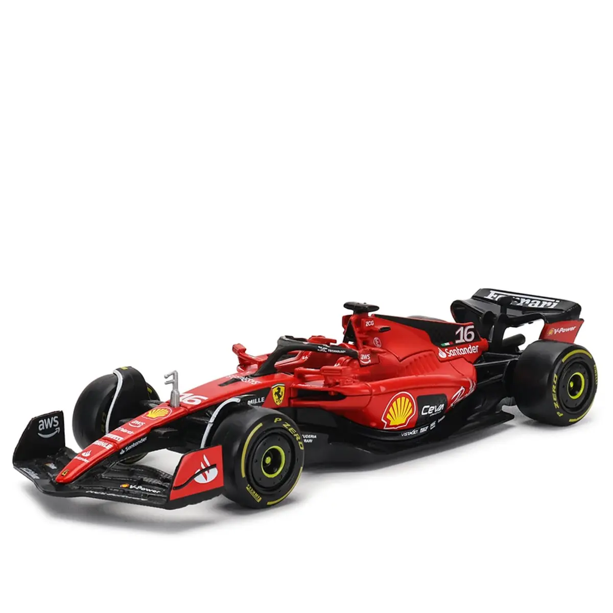 HTLNUZD 1:43 SF23 Alloy Racing Car for Ferrari | Diecast Model Collectible (120 chars) - view 7