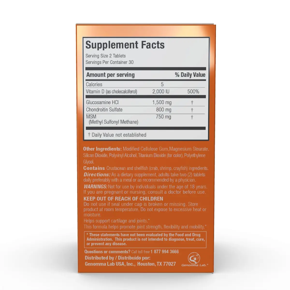 X Ray Dol Triple Action Joint Support Supplement 60 Count | Supports Healthy Joints & Bones - view 8