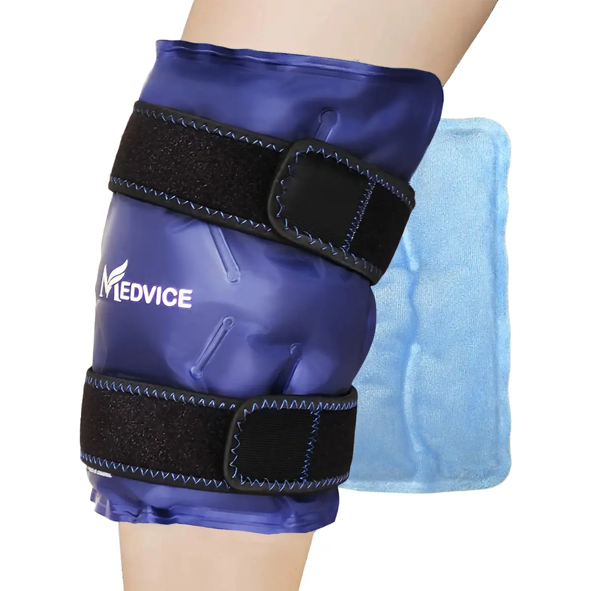 MEDVICE Knee Ice Pack Wrap with Cold Compression for Pain Relief, Swelling & Inflammation | 25.4 oz (720 g) - main product image