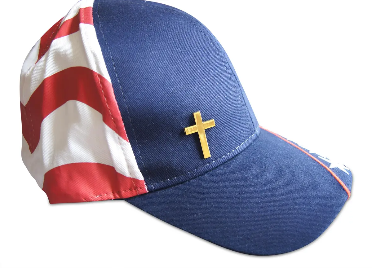 Novel Merk Christian Cross Icon Religious Lapel Pin, Hat Pin & Tie Tack Set with Clutch Back (3 Cross) - view 6
