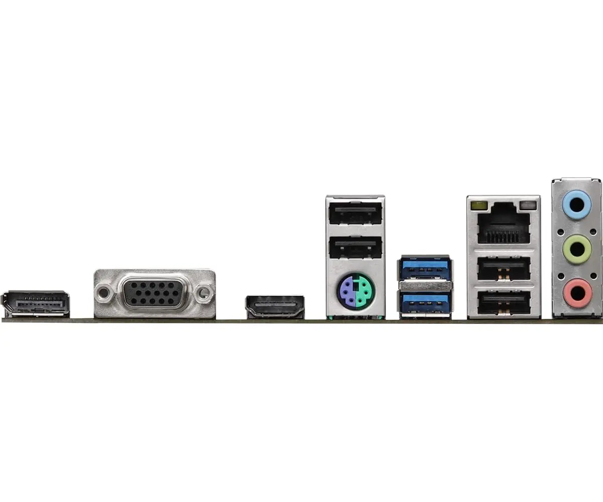 ASRock H610M-HDV/M.2 R2.0 Micro-ATX Motherboard Supports 12th/13th/14th Gen Intel, DDR4 3200, PCIe 4.0, Ultra M.2, Triple Display | Black - view 3