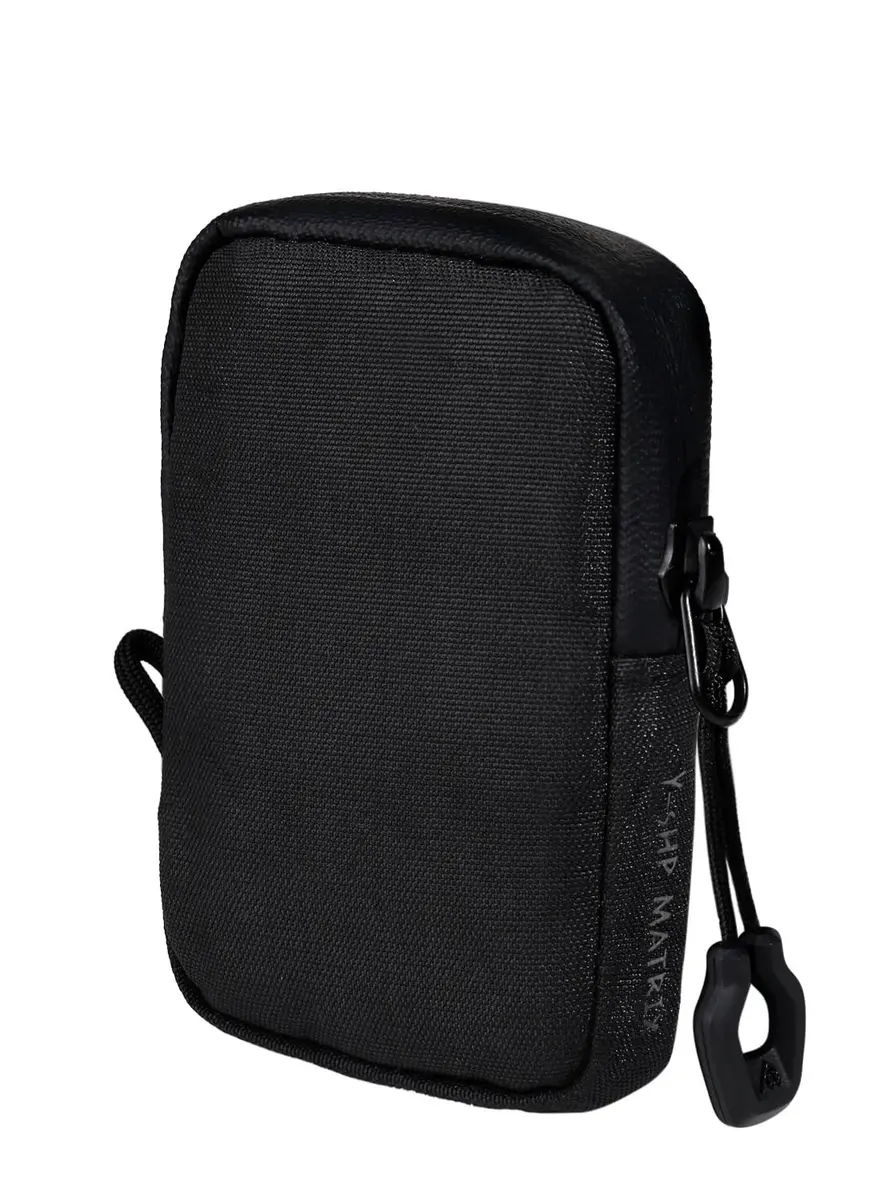 Y-SHP MATRIX EDC Wallet Pouch Black Fog UHMWPE 10.9cm (4.3in) | RFID Blocking Zipper Wallet - main product image