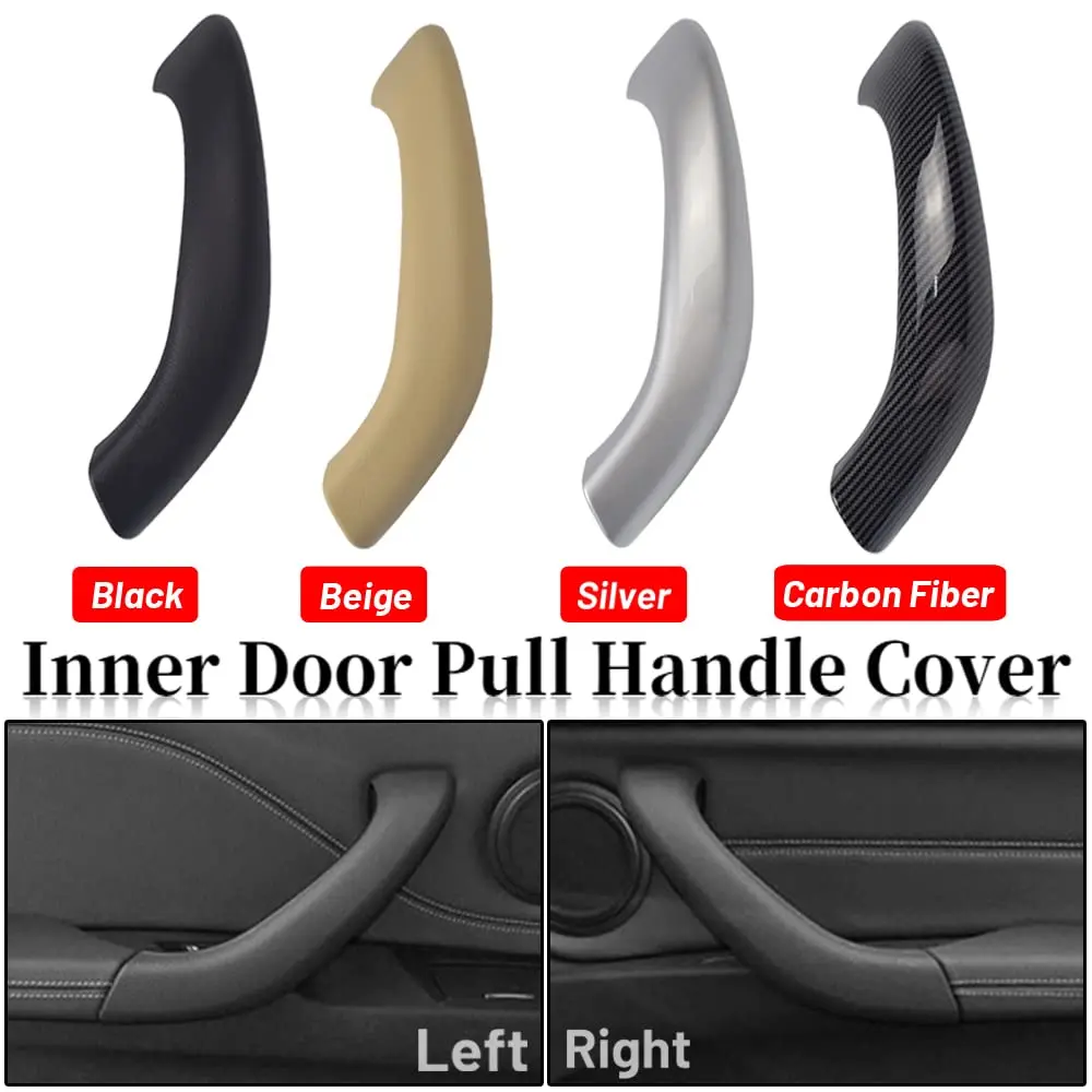Kakulkomen Black Right Inner Door Handle Cover Trim for BMW X1 X2 F48 F49 F39 2016-2020 - view 9