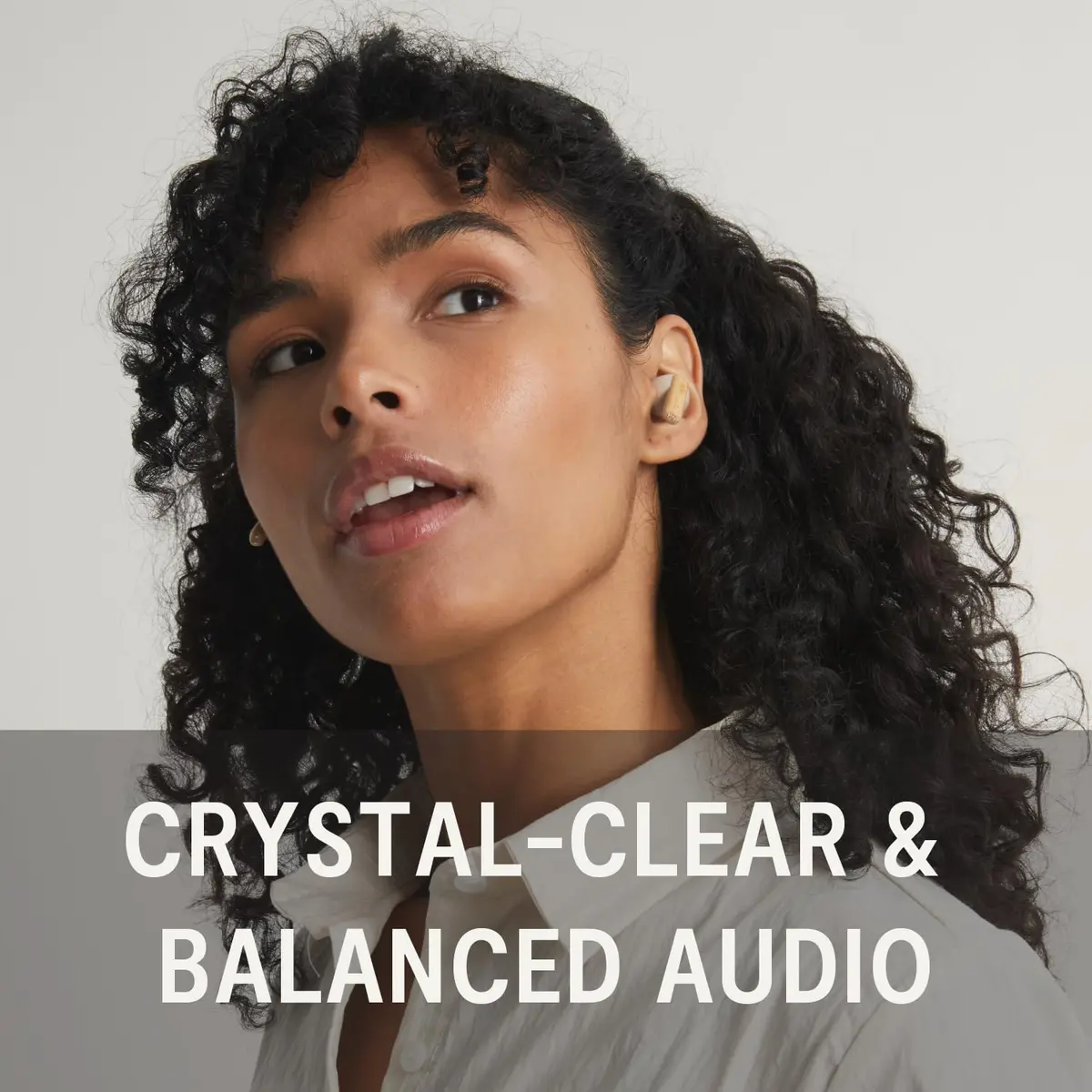 House of Marley Little Bird True Wireless Earbuds Cream | 6 Hours Playtime, USB-C Quick Charge - view 4