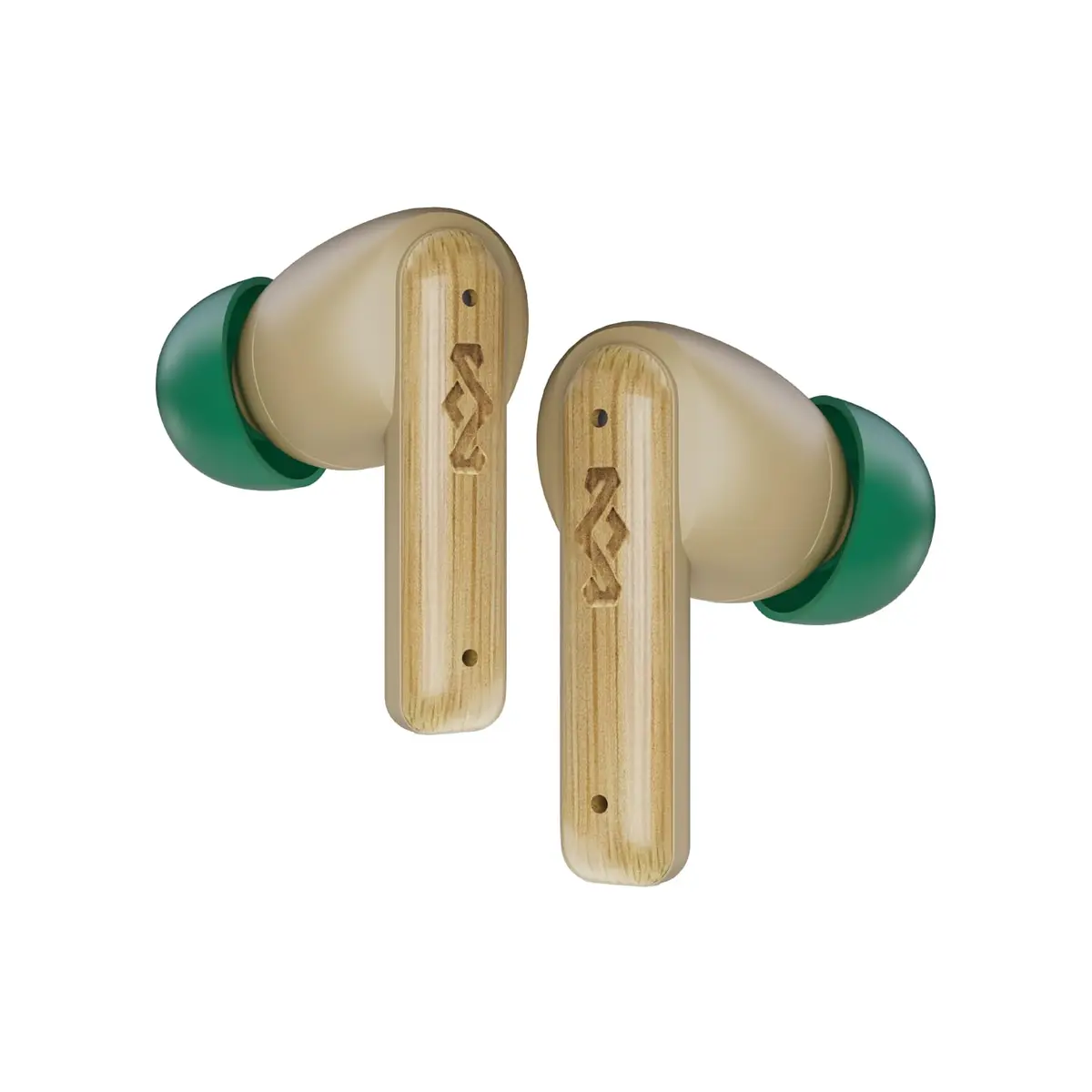 House of Marley Little Bird True Wireless Earbuds Cream | 6 Hours Playtime, USB-C Quick Charge - main product image