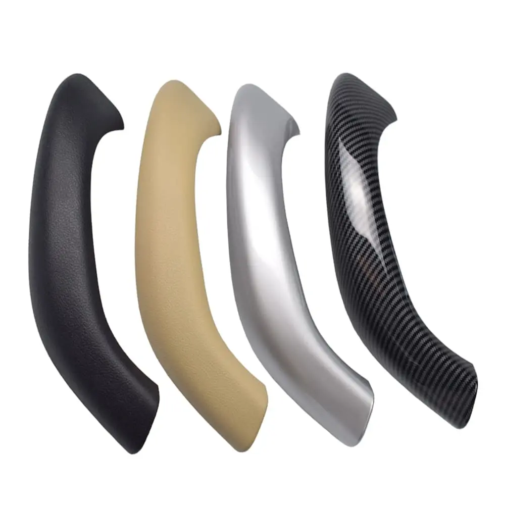 Kakulkomen Carbon Fiber Interior Door Panel Handle Pull Outer Cover Trim Replacement for BMW X1 X2 F48 F49 F39 2016-2020 (2-Piece Set) - view 3