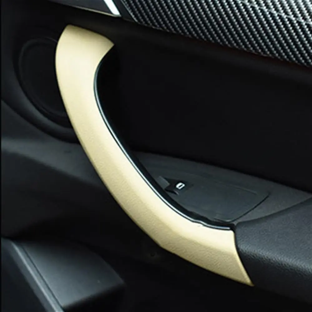 Kakulkomen Inner Door Panel Handle for BMW X1 F48 F49 X2 F39 (Beige, 2-Pack) - view 4
