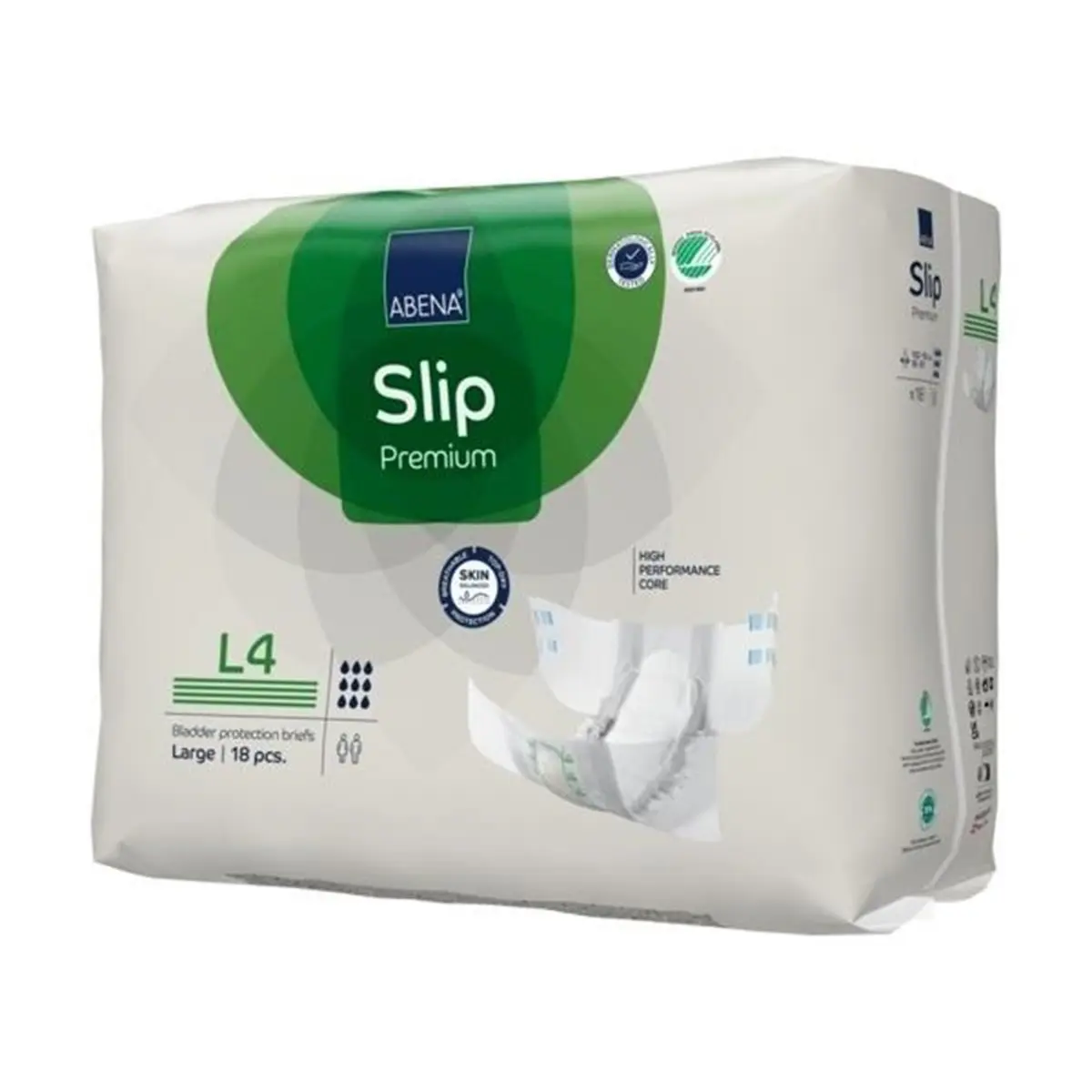 Abena Slip Premium L4 Adult Incontinence Brief Large | Heavy Absorbency with Leak Protection - view 4