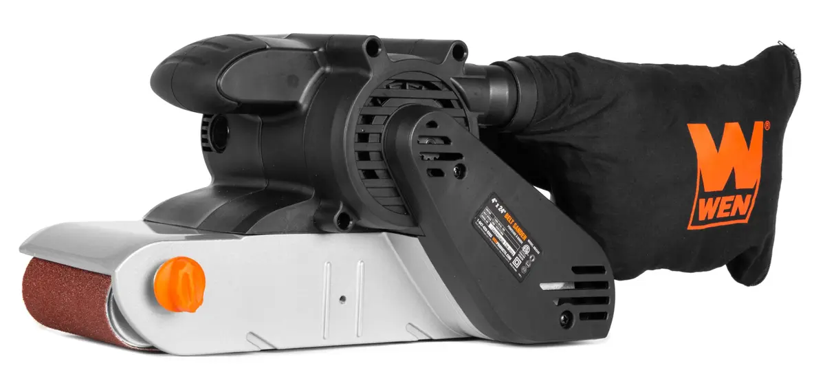 WEN Belt Sander 4x24 Inch Variable Speed 10 Amp | Heavy-Duty Power & Versatility - view 2