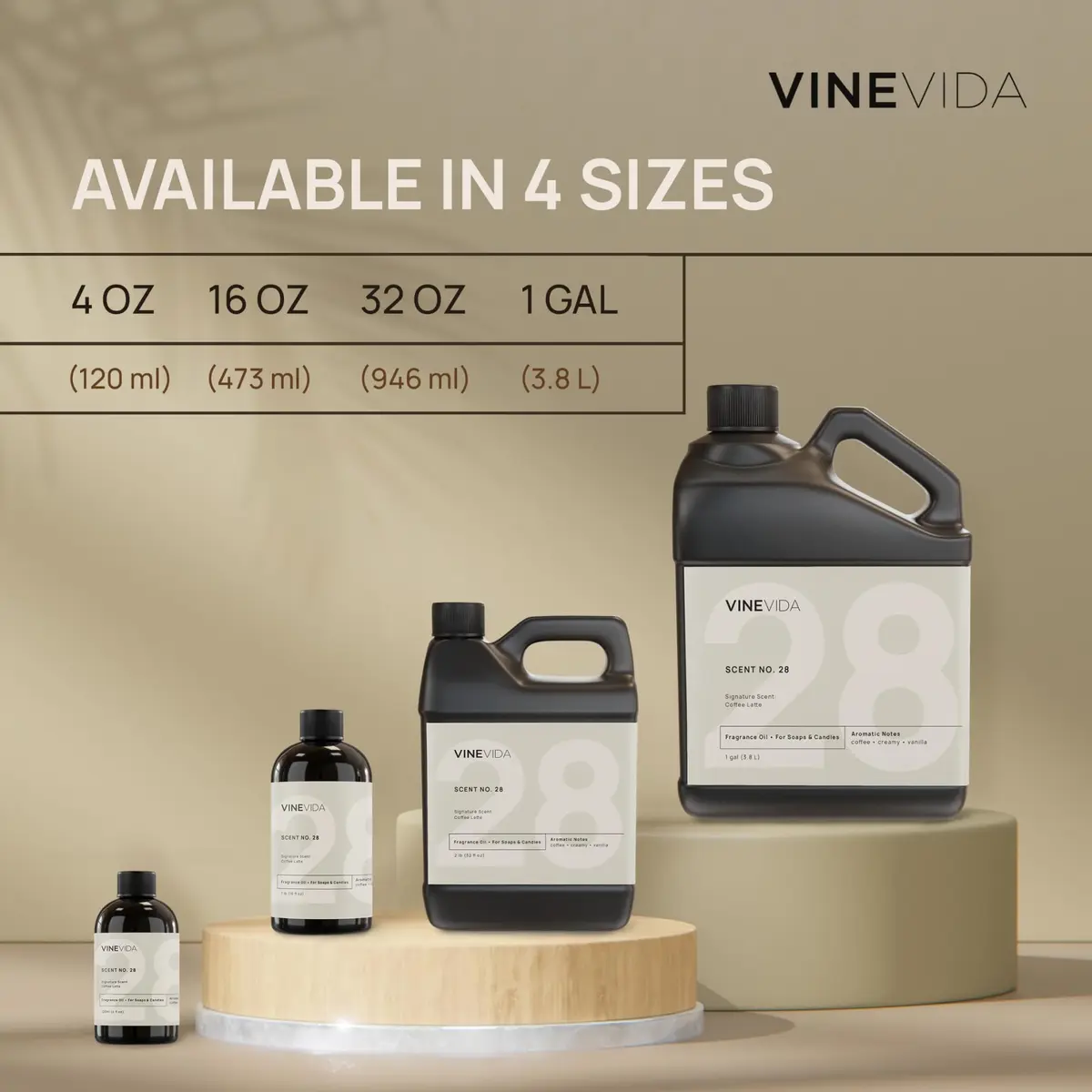 VINEVIDA Fresh Linen Fragrance Oil for Diffusers 16 Fl Oz | Long-Lasting Air Freshener & Refill - view 3