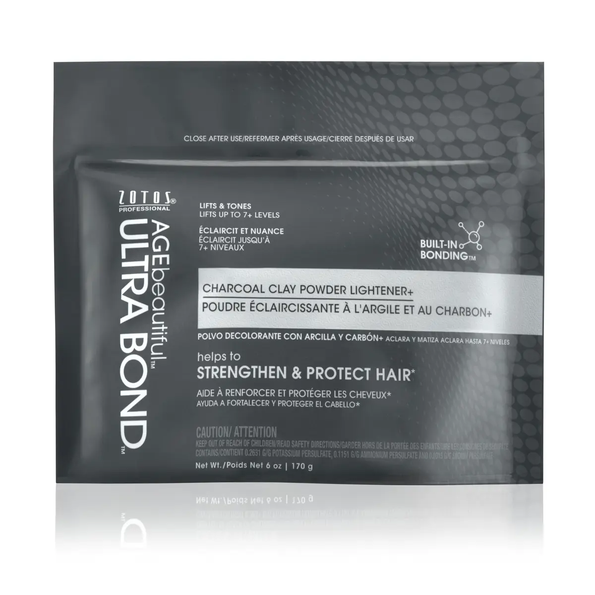 AGE beautiful Charcoal Clay Powder Hair Lightener with Ultra Bond Building | Lifts Up to 7+ Levels, Tones & Highlights - main product image