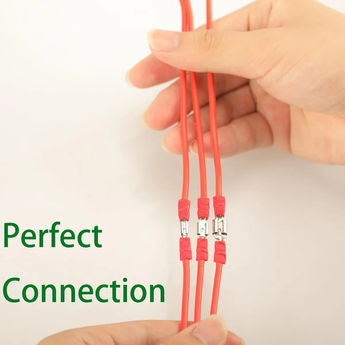 Feggizuli 350pcs Crimp Connectors 19 Types Copper, Red, Blue, Yellow | Quick, Safe & Long-Lasting - view 8