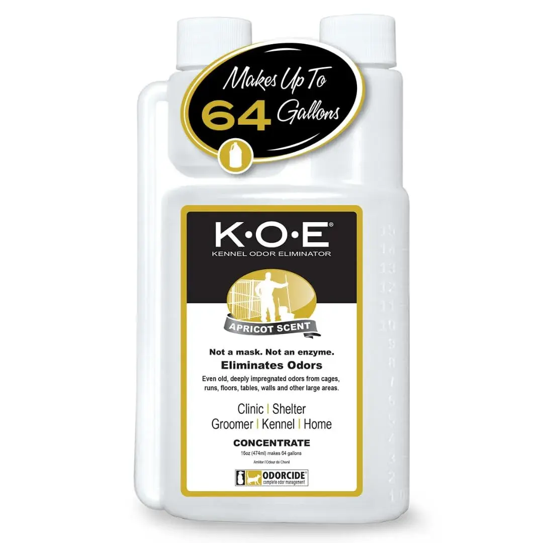 Odorcide K.O.E. Apricot Odor Eliminator 473ml (16 Fl Oz) | Professional Strength Non-Enzymatic Formula - main product image