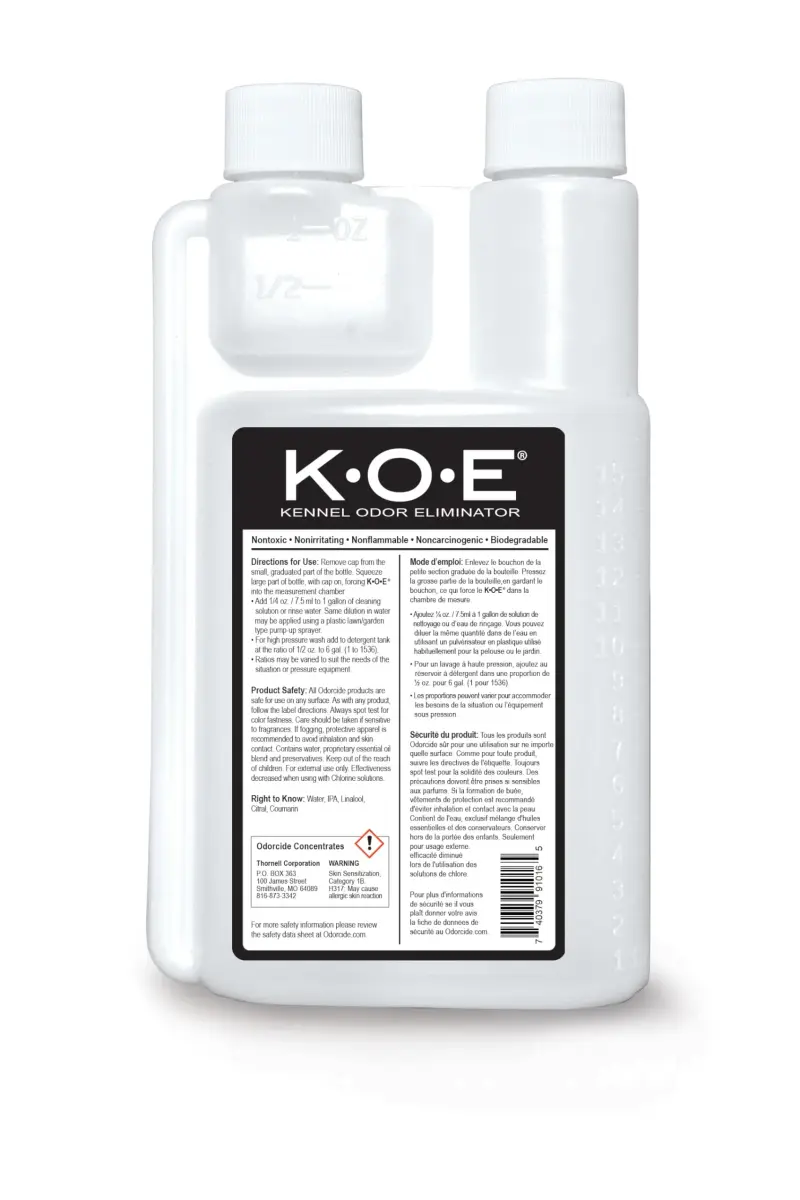 Odorcide K.O.E. Apricot Odor Eliminator 473ml (16 Fl Oz) | Professional Strength Non-Enzymatic Formula - view 7