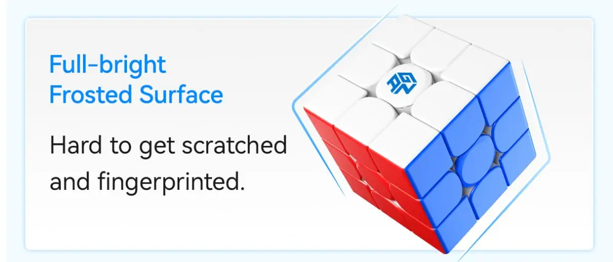 Cuberspeed GAN 356 M E V2 3x3 Stickerless Magnetic Cube | Flagship Speed Cube with 48 Magnets (70-120 chars) - view 4