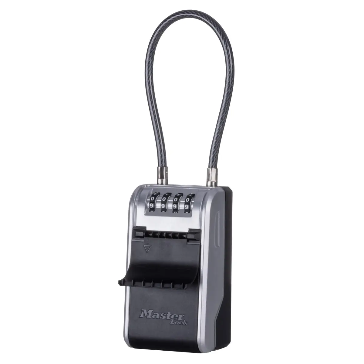 Master Lock High Capacity Key Lockbox with Removable Cable, 28.2 cm (11.1 in) | Tamper-Resistant Metal Body - main product image