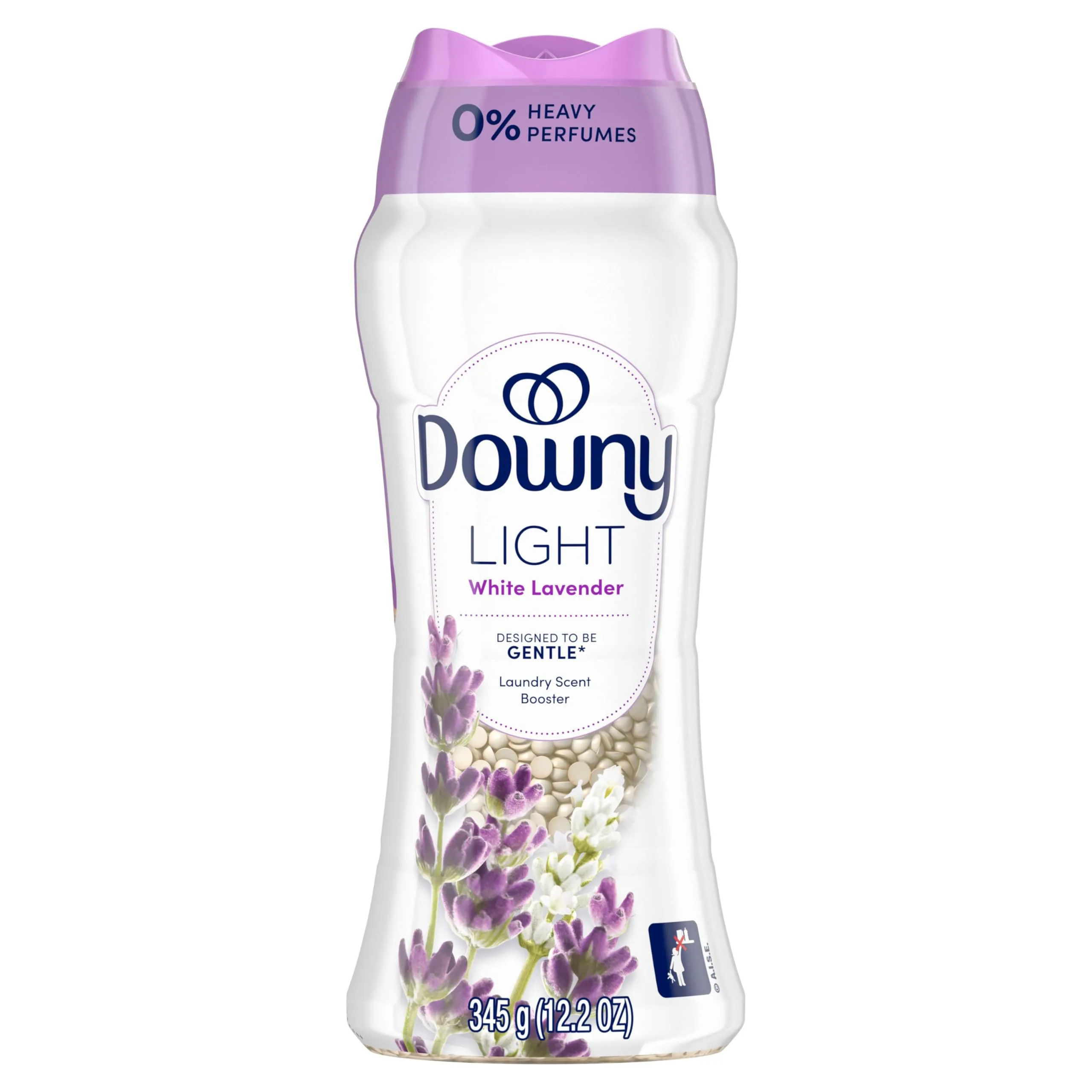 Downy Light Laundry Scent Booster Beads White Lavender Scent 12.2 OZ | Gentle Freshness for Indian Homes - main product image