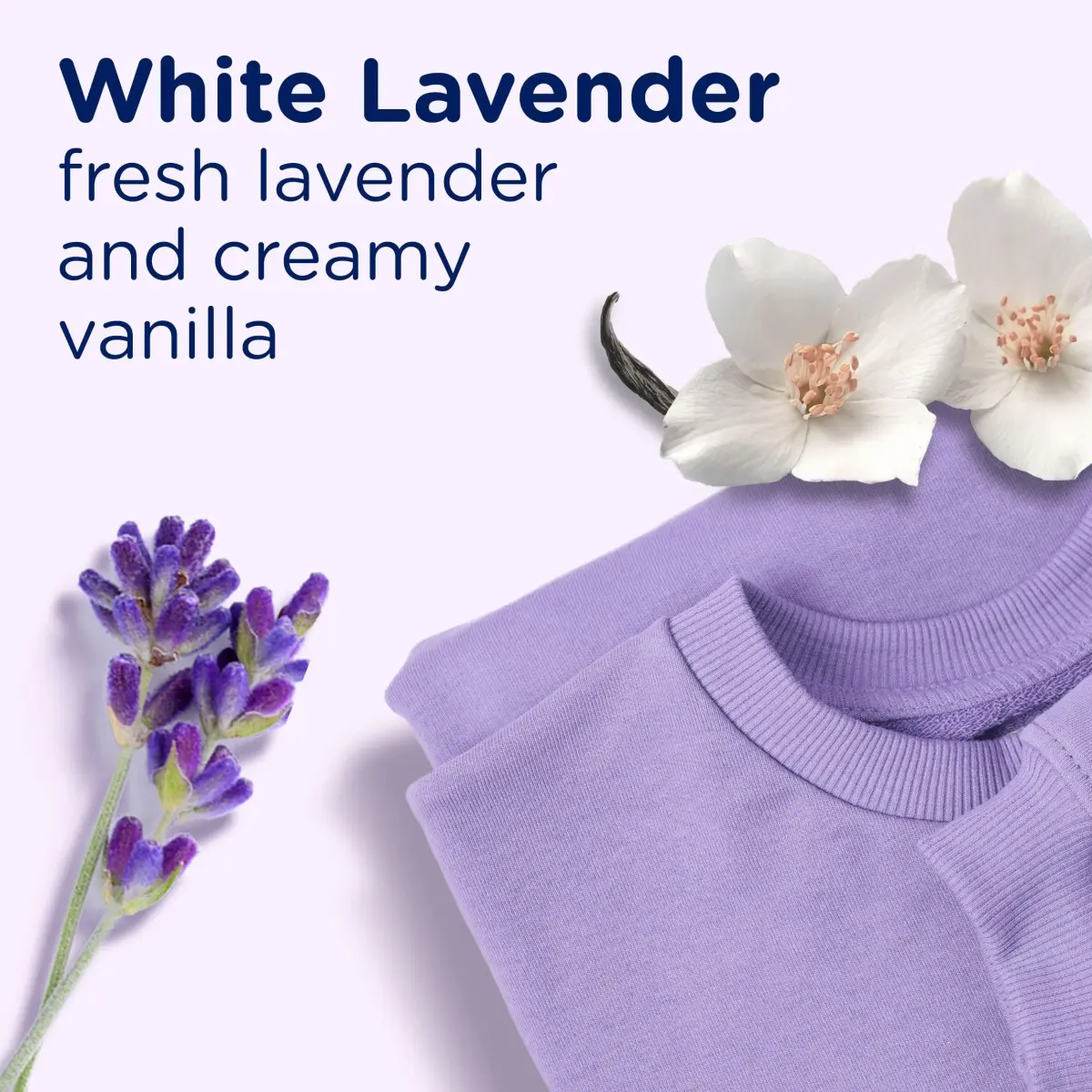 Downy Light Laundry Scent Booster Beads White Lavender Scent 346g (12.2 OZ) | Gentle Freshness for Indian Homes - view 4